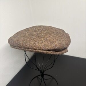 Classic Brown Tweed Flat Cap